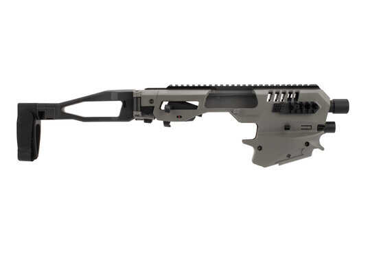 Command Arms MCK XD40 kit in grey with aluminum rail
